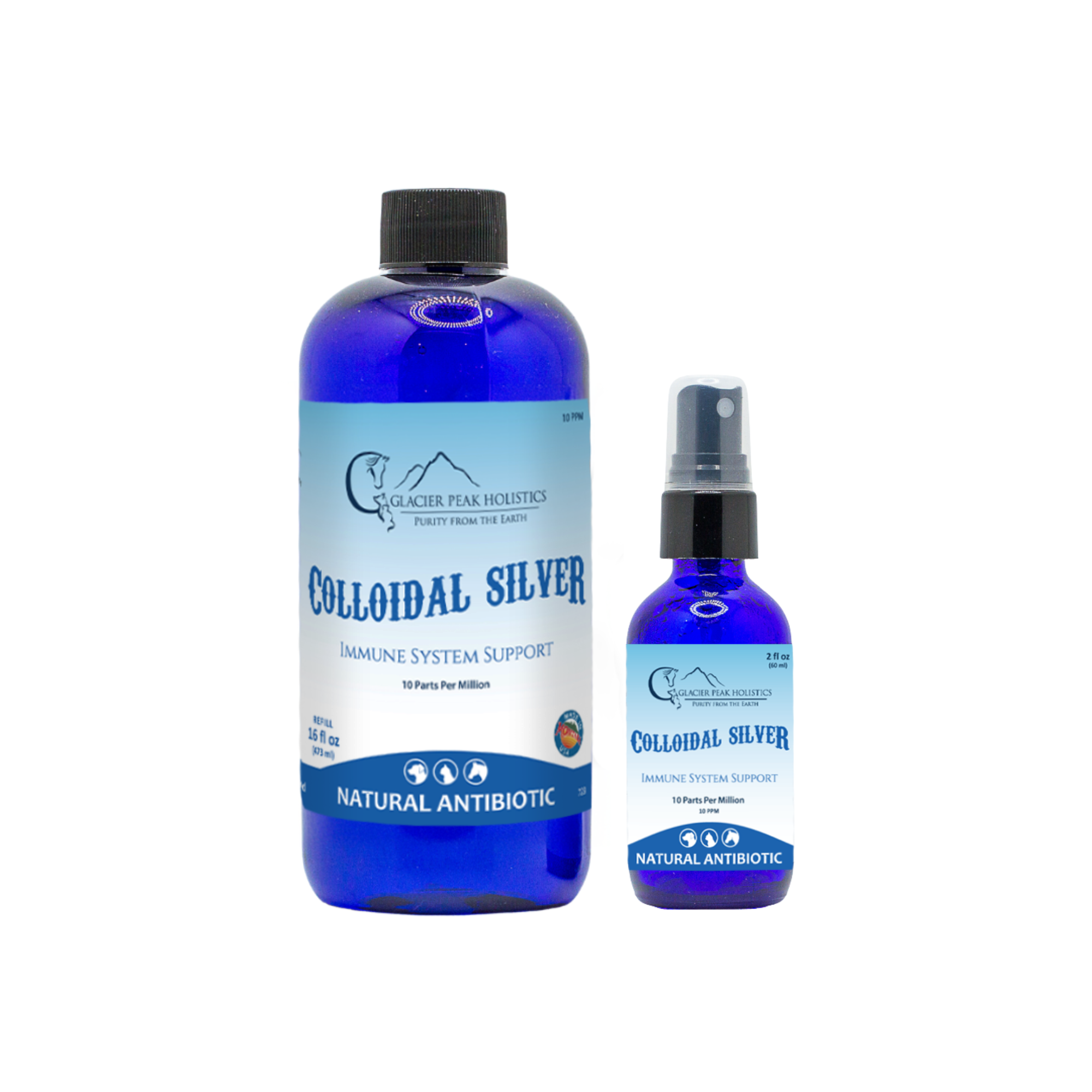 Pet Colloidal Silver | Colloidal Silver | Glacier Peak Holistics