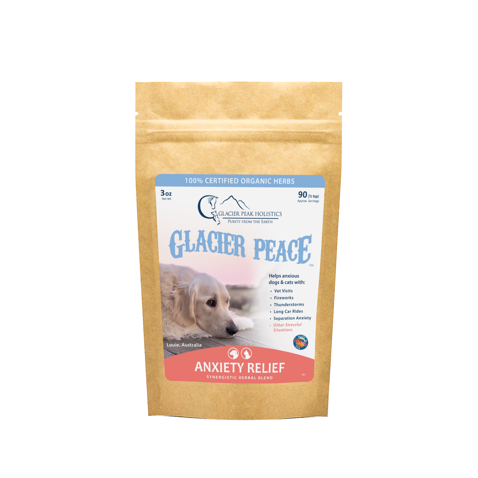 Glacier Peace Anxiety Relief for Dogs and Cats | Glacier Peak