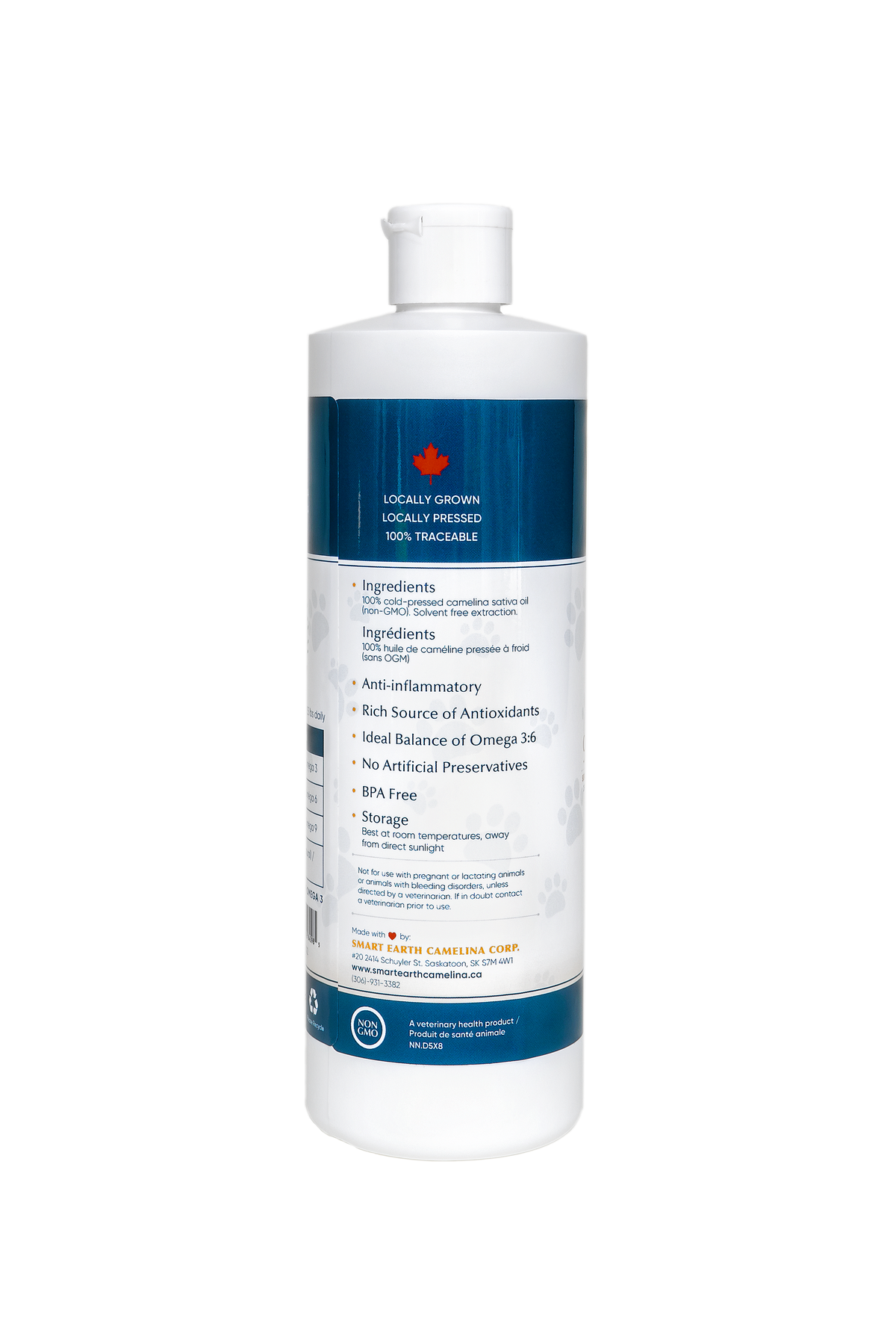 Cold Pressed Camelina Oil - 100% Pure, Natural & Organic, Great For Skin, Hair & Cooking, Made In USA