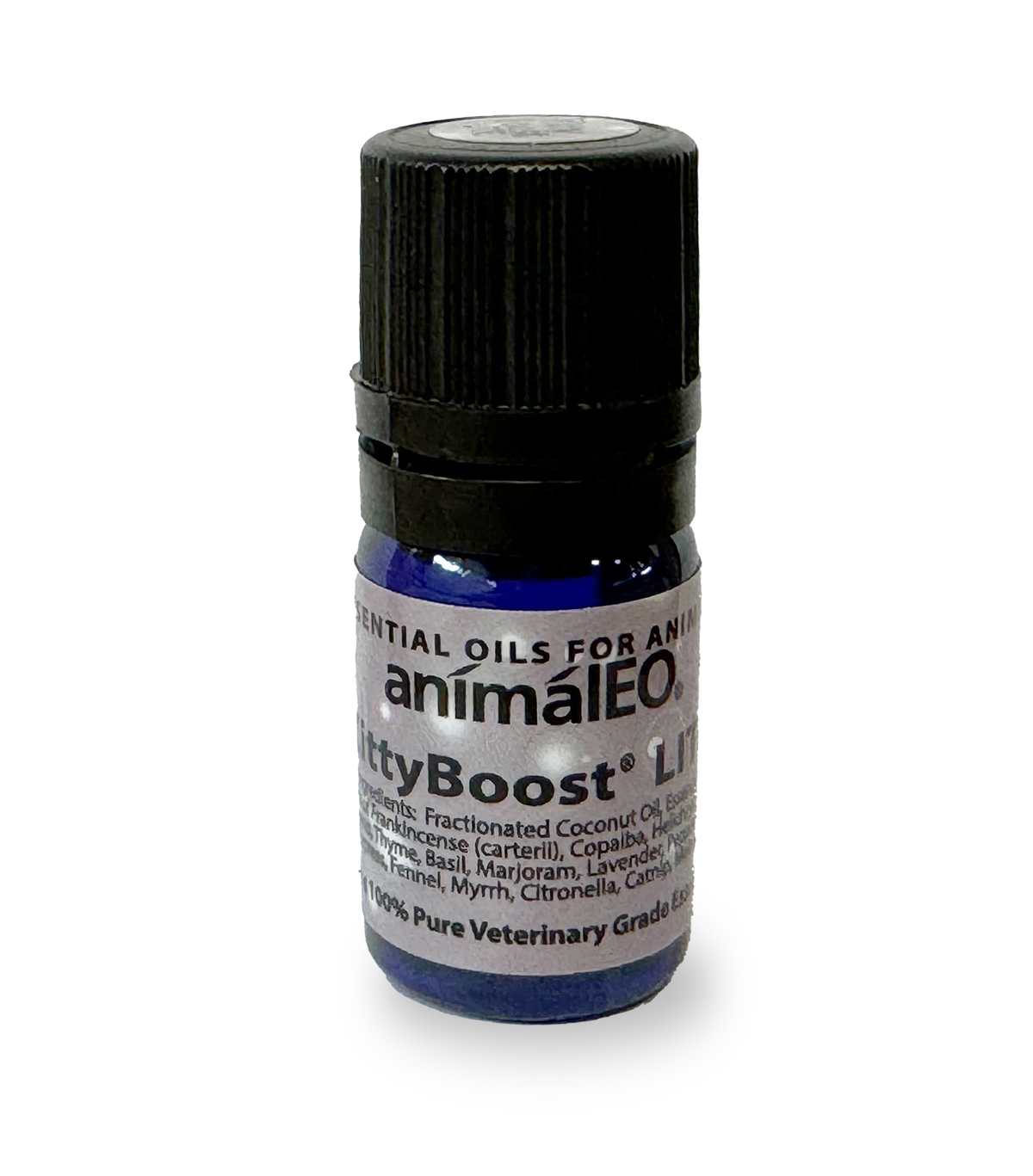 Kitty Boost LITE 5 mL bottle.