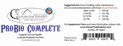 Probiotics for Dogs & Cats